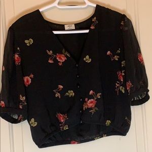 Floral blouse